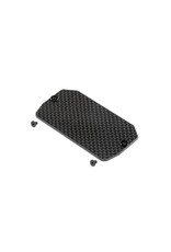 Team Losi Racing Carbon Electronics Mounting Plate: 22 5.0