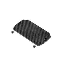 Team Losi Racing Carbon Electronics Mounting Plate: 22 5.0