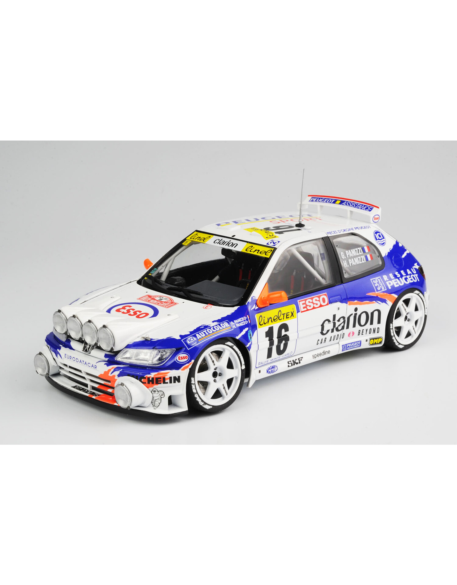 Platz 1/24 Series: Peugeot 306 Maxi Evo2 '98 Monte Carlo Rally Class Win