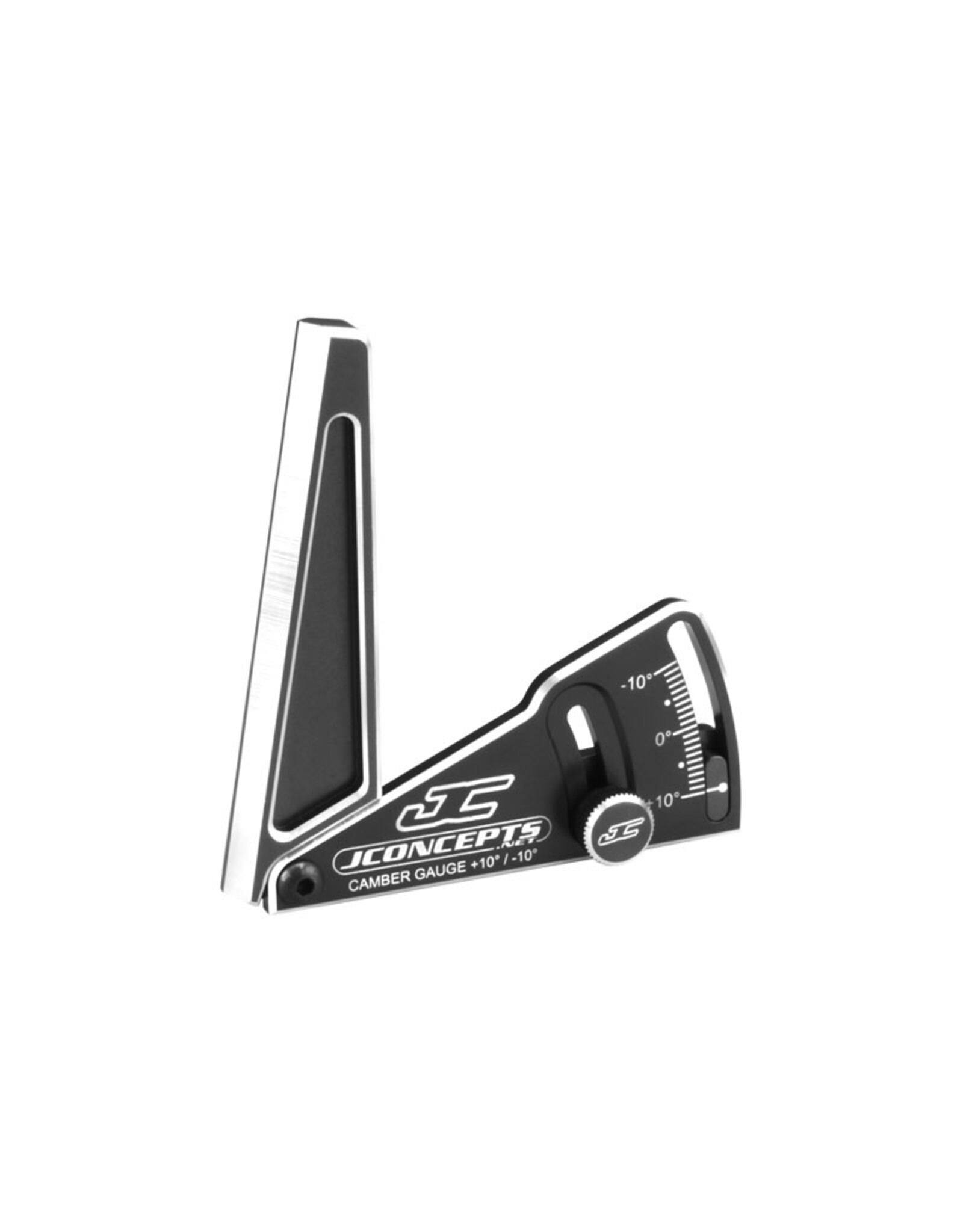 JConcepts Aluminum camber gauge, 85mm - black