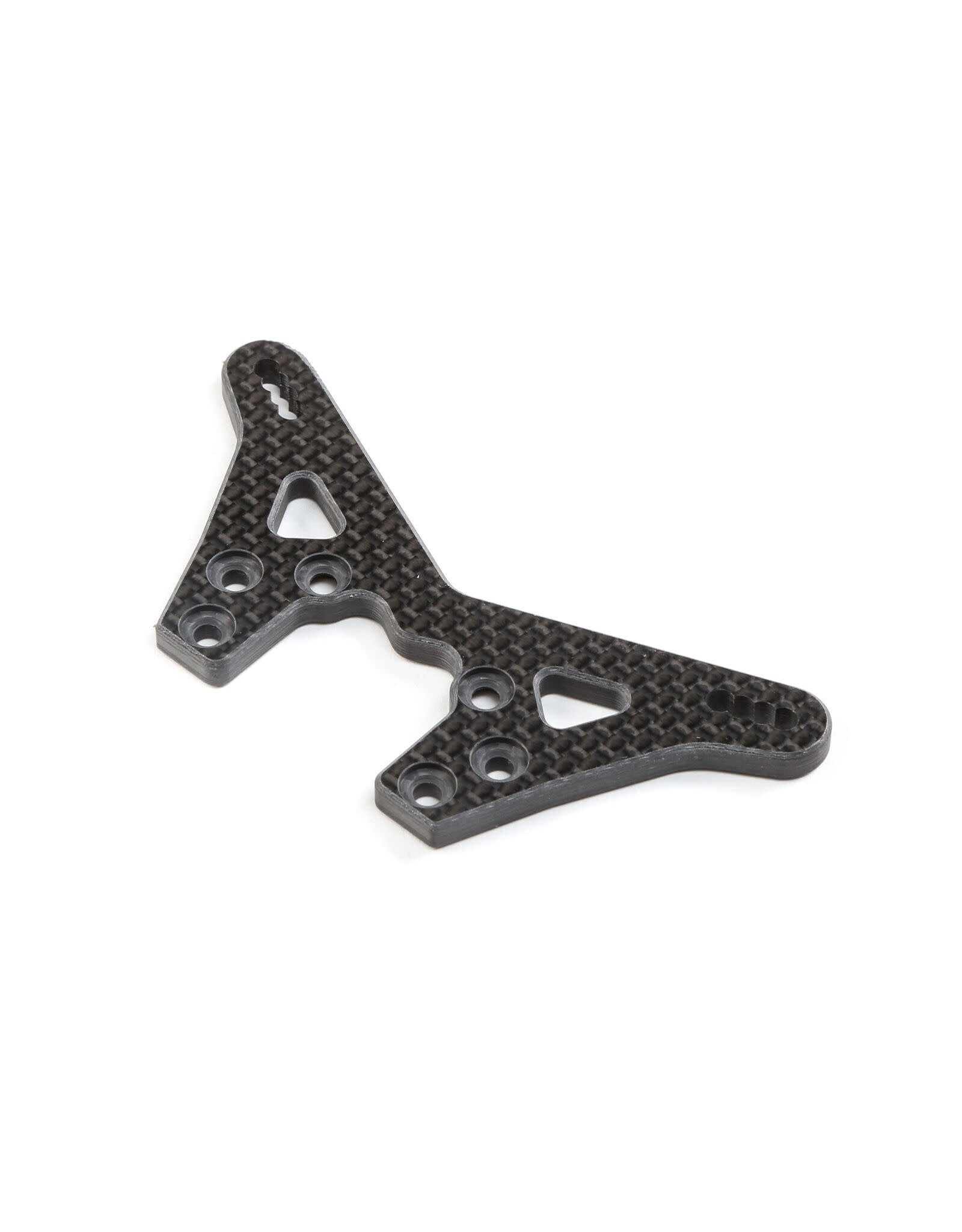 Team Losi Racing Carbon Laydown Rear Tower +2mm: 22 5.0