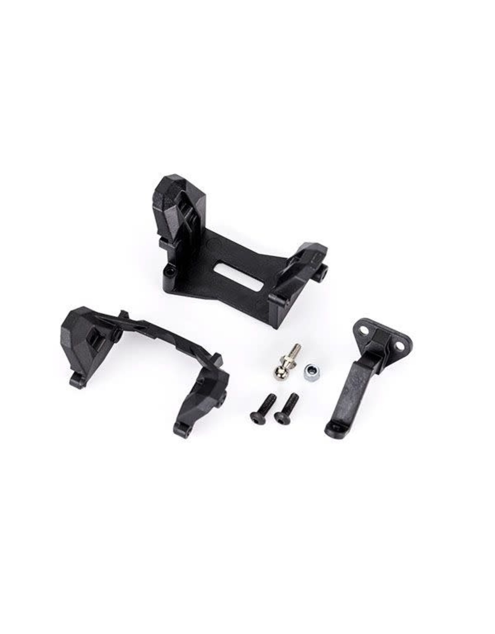 Traxxas Shock Mounts (Fr/Rr)/ Trailer Hitch (Extended)