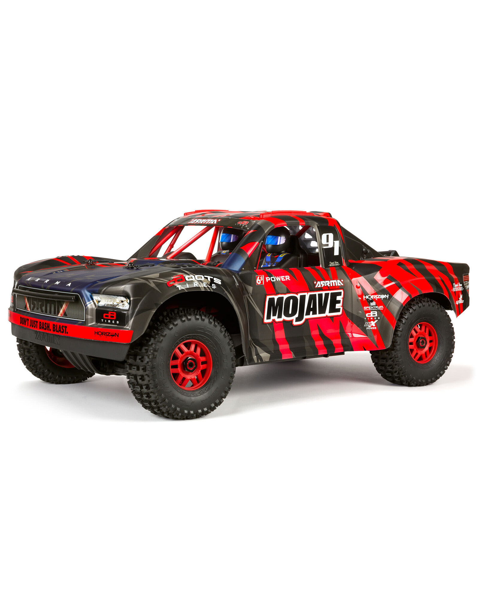 Arrma MOJAVE 6S 4WD BLX 1/7 Desert Truck RTR Red/Black