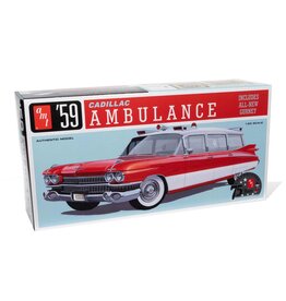 AMT 1/25 1959 Cadillac Ambulance w/Gurney