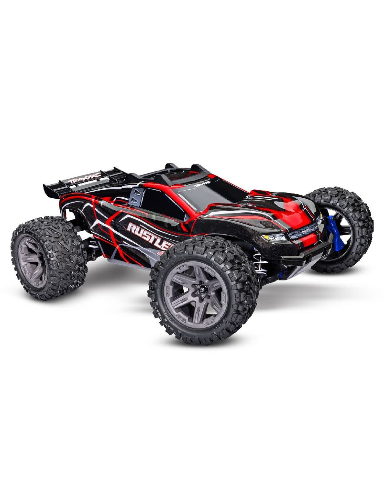 Traxxas Rustler 1/10 4X4 BL-2s Brushless Stadium Truck RTR-Red