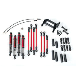 Traxxas Long Arm Lift Kit, TRX-4, complete - Red