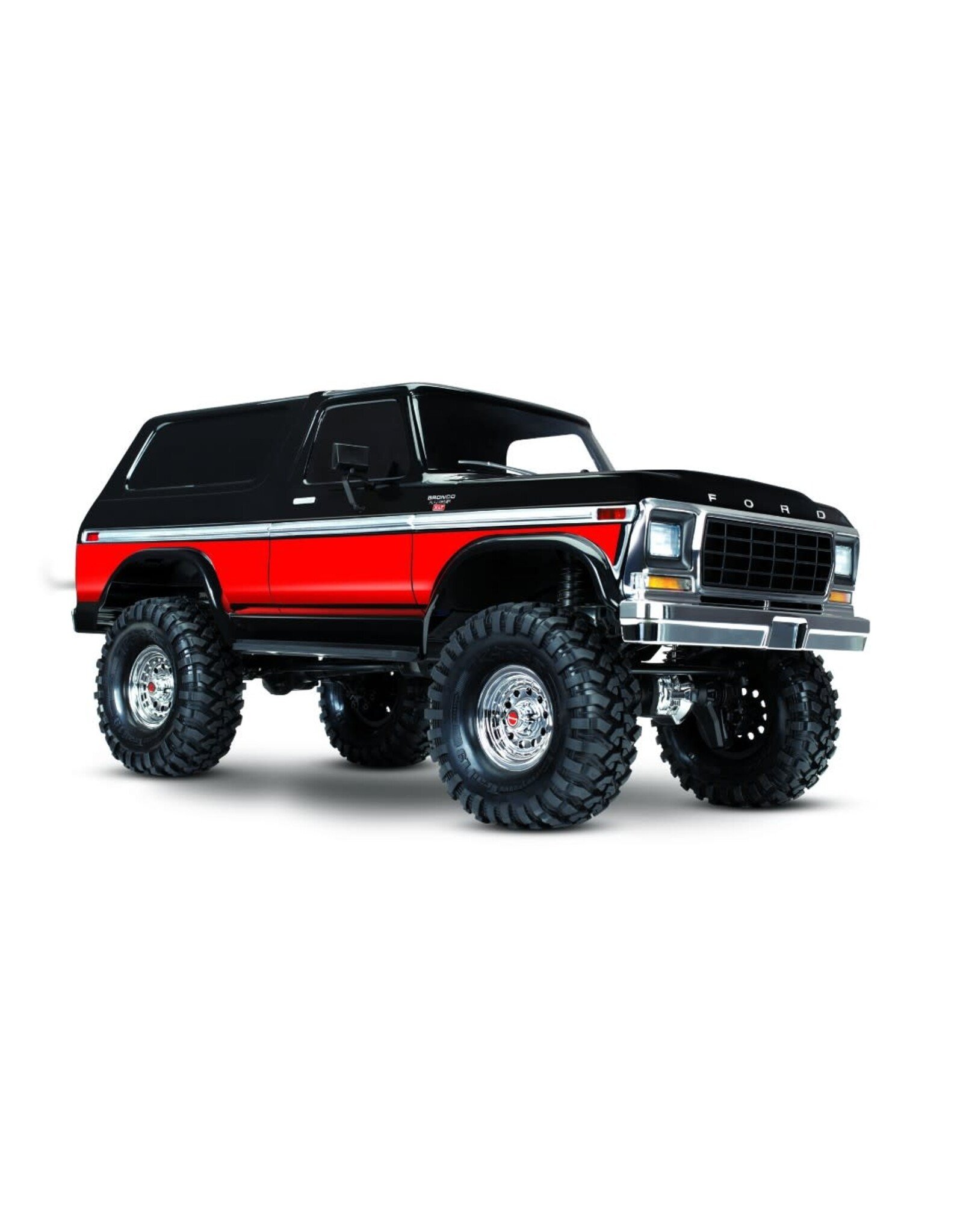 Traxxas TRX4 79 Ford Bronco 1/10 Crawler, XL-5 HV, Titan 12T Red