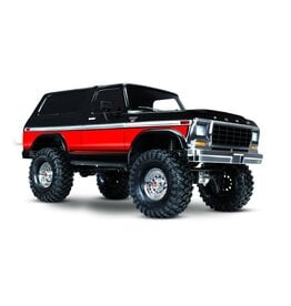 Traxxas TRX4 79 Ford Bronco 1/10 Crawler, XL-5 HV, Titan 12T Red