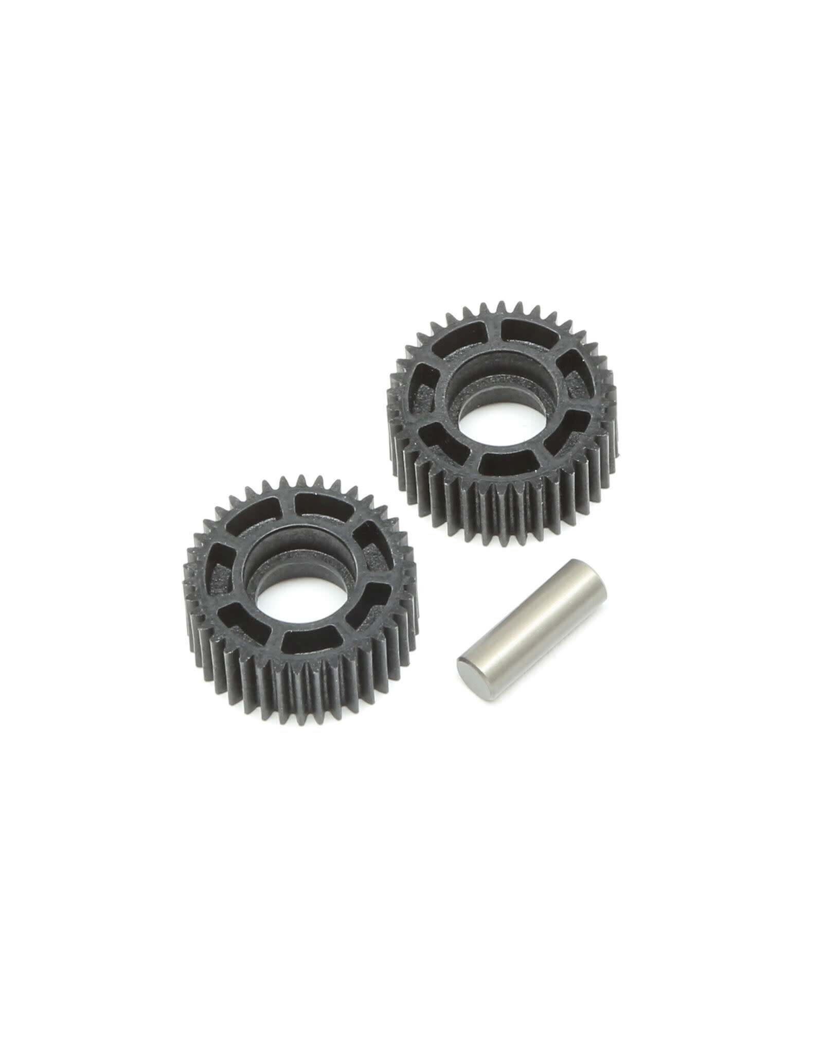 Team Losi Racing Idler Gear & Shaft, Laydown: 22 4.0