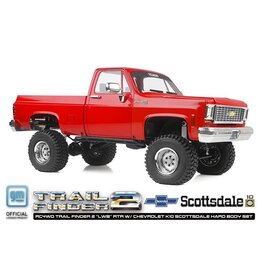 RC4WD Trail Finder 2 "LWB" RTR w/Chevry K10 Hard Body (Red)