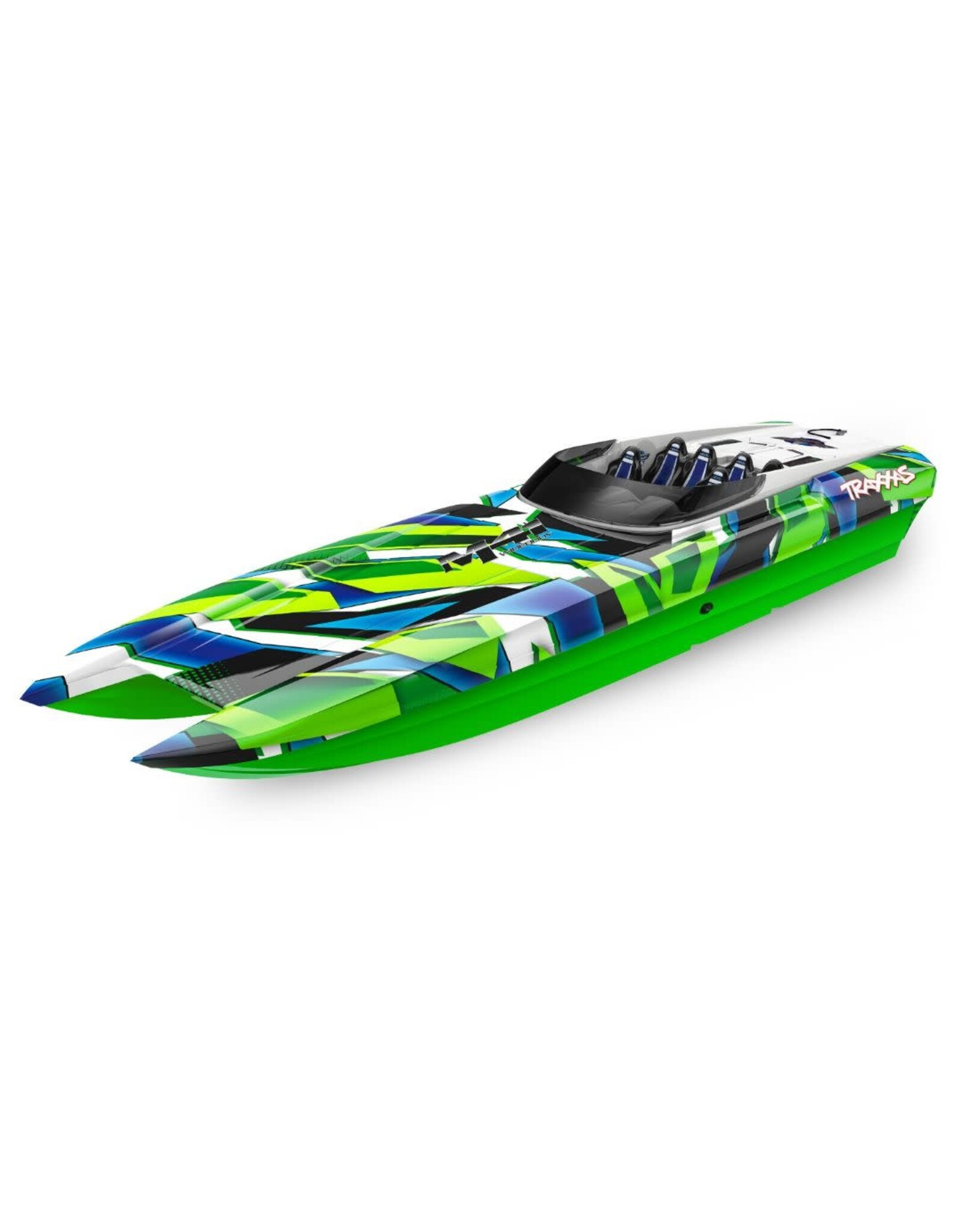 Traxxas DCB M41 Widebody 40" Catamaran Race Boat GreenR