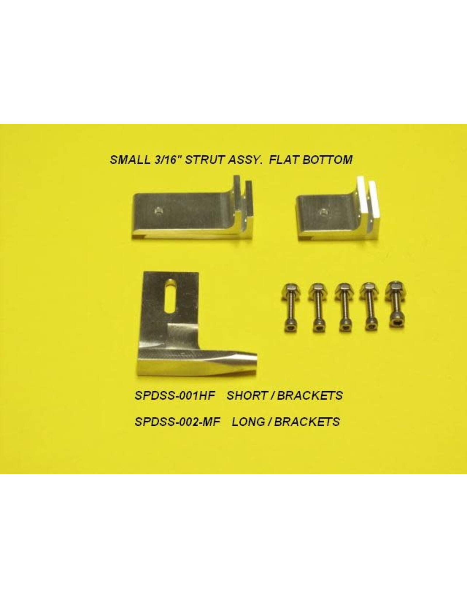 Speedmaster 3/16 Small Strut Assy. round bottom