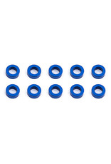 Team Associated Ballstud Washers, 5.5 x 2.0mm, Blue Aluminum (10)