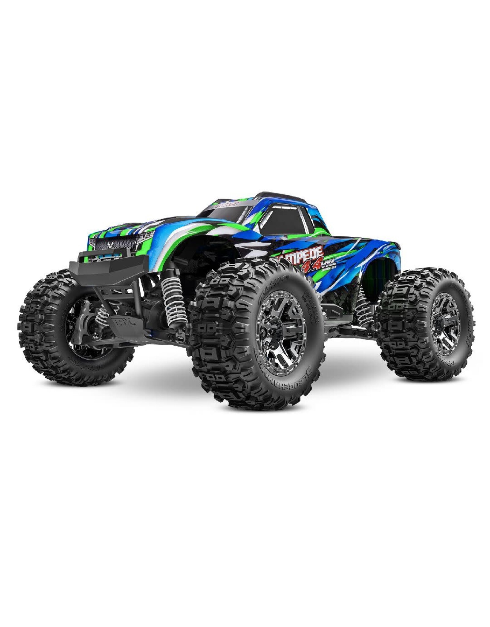 Traxxas Stampede VXL Brushless 1/10 4X4 Monster Truck - Green