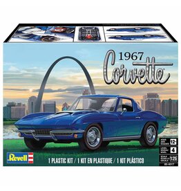 Revell Monogram 1/25 67 Corvette Coupe