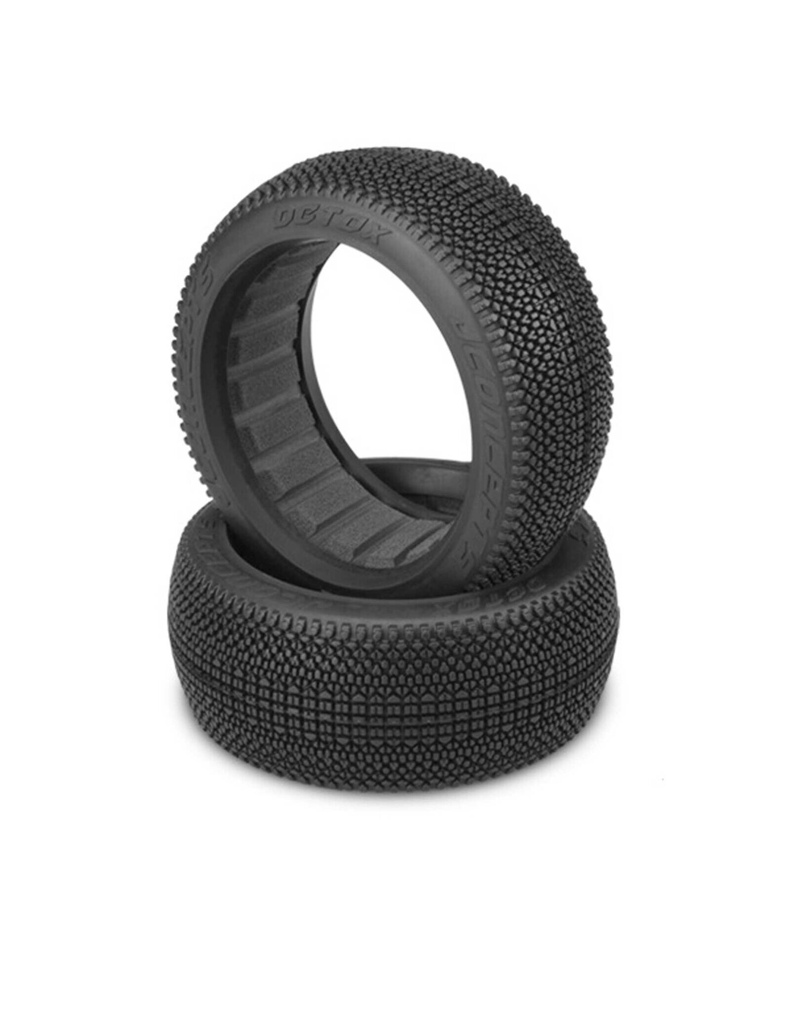 JConcepts Detox 1/8th buggy tires - Aqua compound