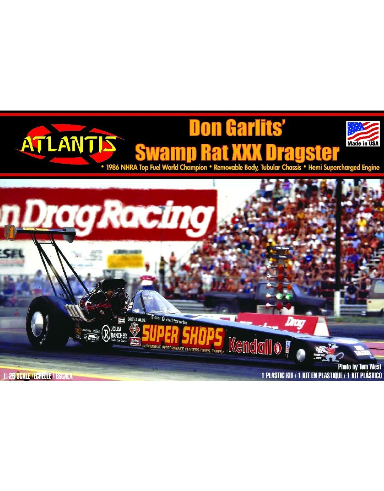 Atlantis 1/25 Don Garlits Swamp Rat XXX Dragster