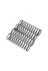 Team Losi Racing Shock Spring, Silver, 4.0 lbs (4): TTLMT