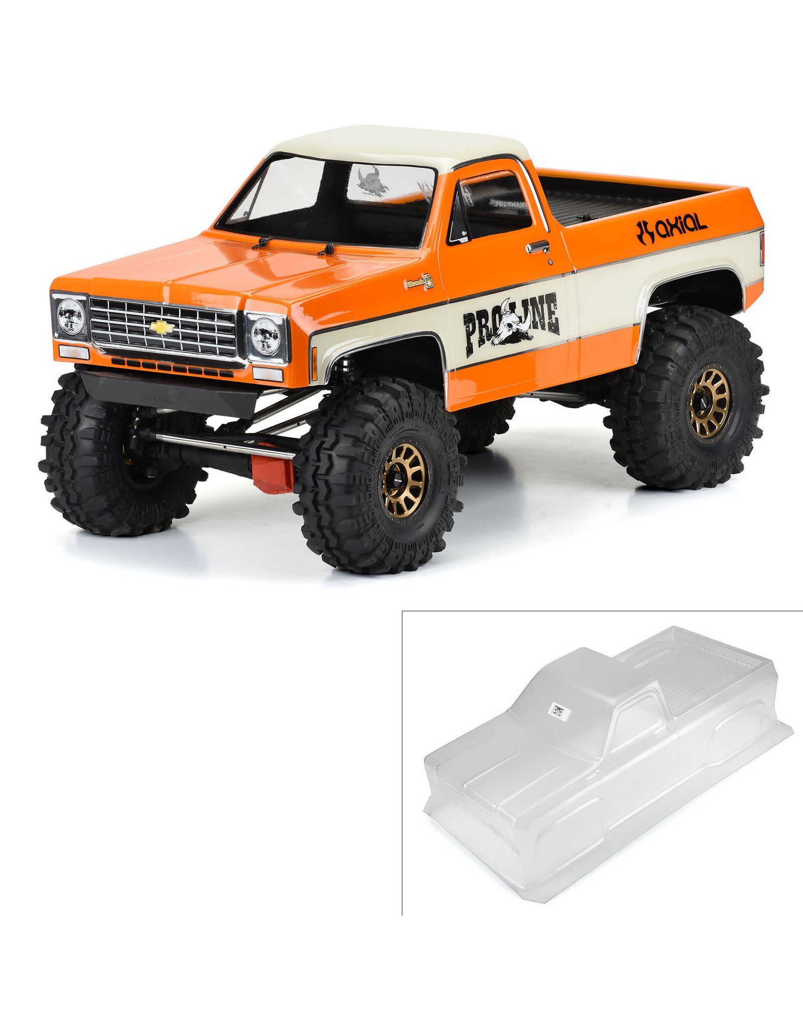 Pro-Line 1/6 1978 Chevy K-10 Clr Body: SCX6