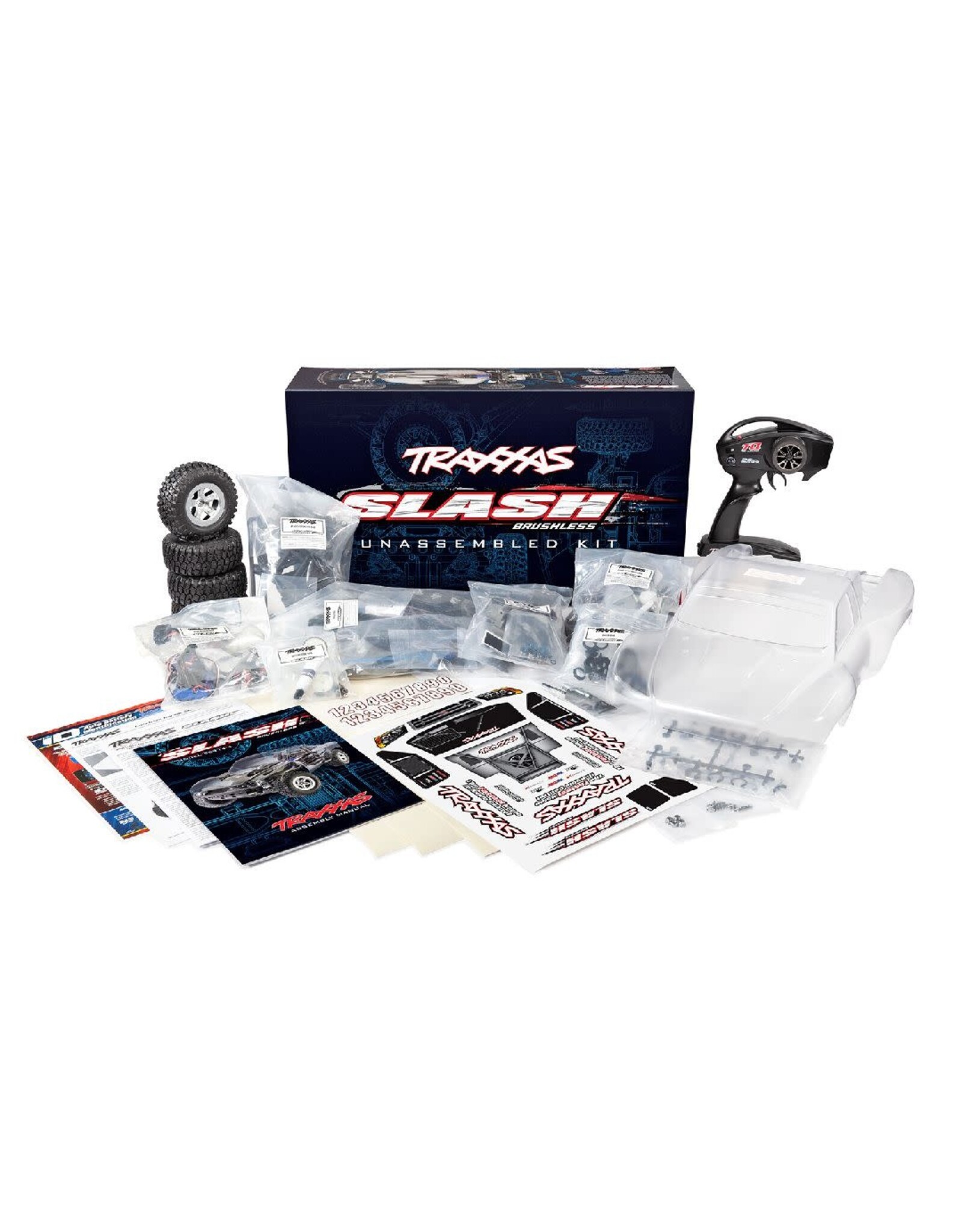 Traxxas 1/10 Slash BL-2S HD Clipless Unassembled Kit