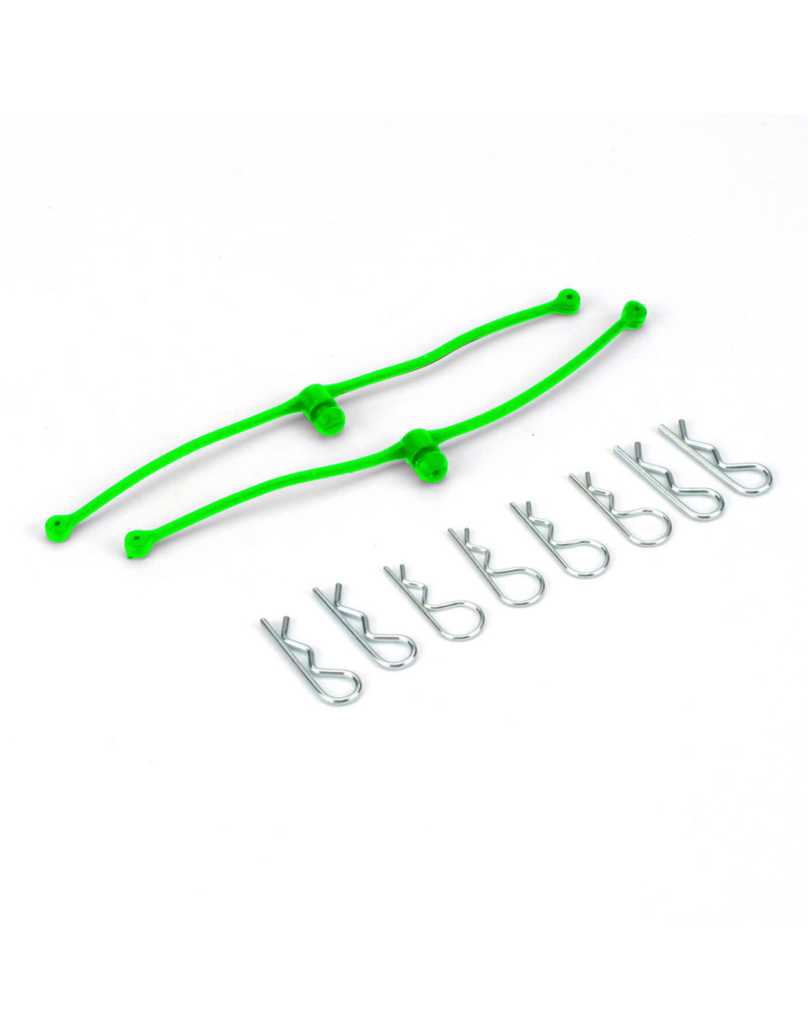 Dubro Body Klip Retainers ( Lime Green )