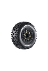 Louise R/C SC-Pioneer 2.2/3.0" - 12,14,17mm Hex Blk Whls(2)