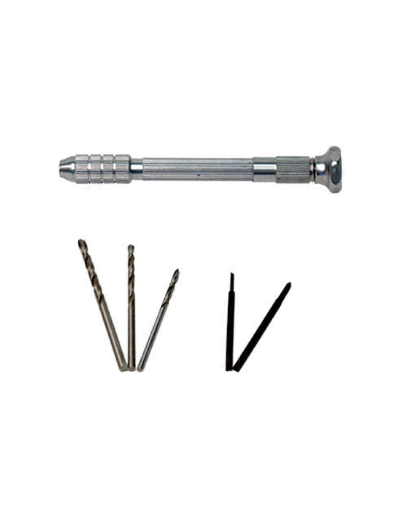 Racers Edge Pin Vise Miniature Drill Set with 2.0, 2.5 and 3.0mm