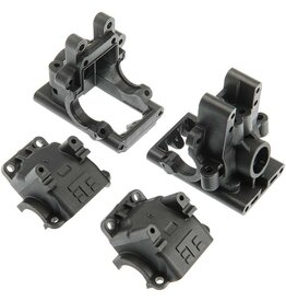 Tekno Bulkhead Set (front and Rear, revised): EB410