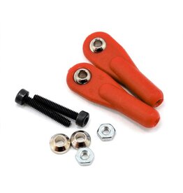 Dubro 2mm x 1/2" Ball Link (Red) (2)