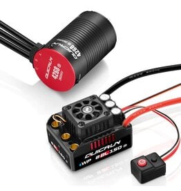 Hobbywing Quicrun 8BL150 G2 ESC with Ezrun 2600kv 4268L G2 Motor Combo