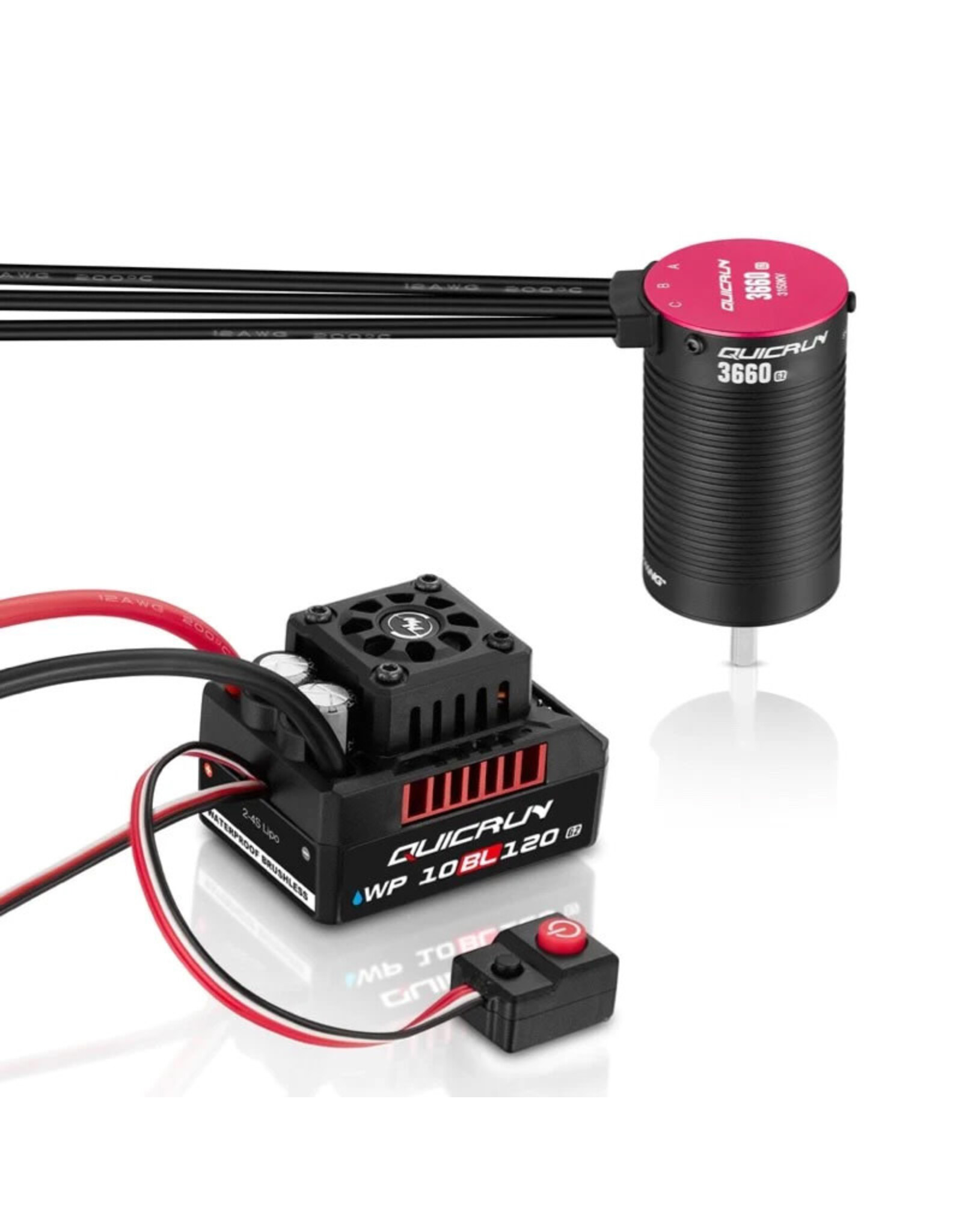 Hobbywing COMBO QUICRUN 10BL120 G2+3652 SL G2, 4000KV