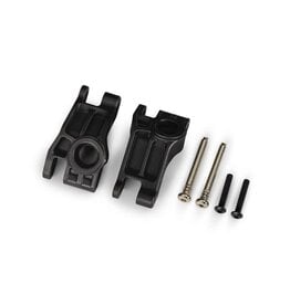 Traxxas Carriers, stub axle, rear, black (2)