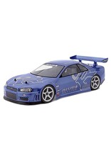 HPI Racing Nissan Skyline R34 GT-R Body, Clear, 200mm