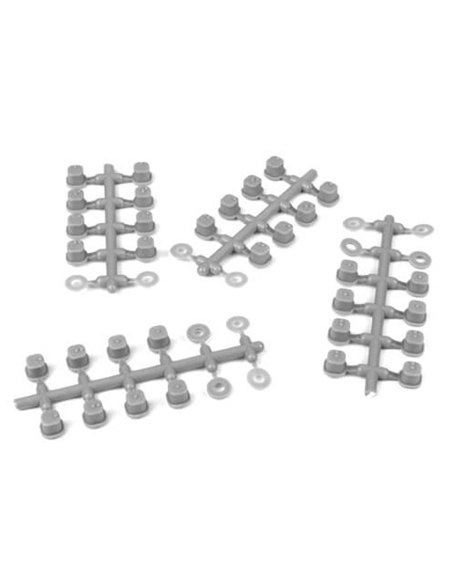 Tekno Hinge Pin Inserts, Wheelbase Shims (EB/ET410)