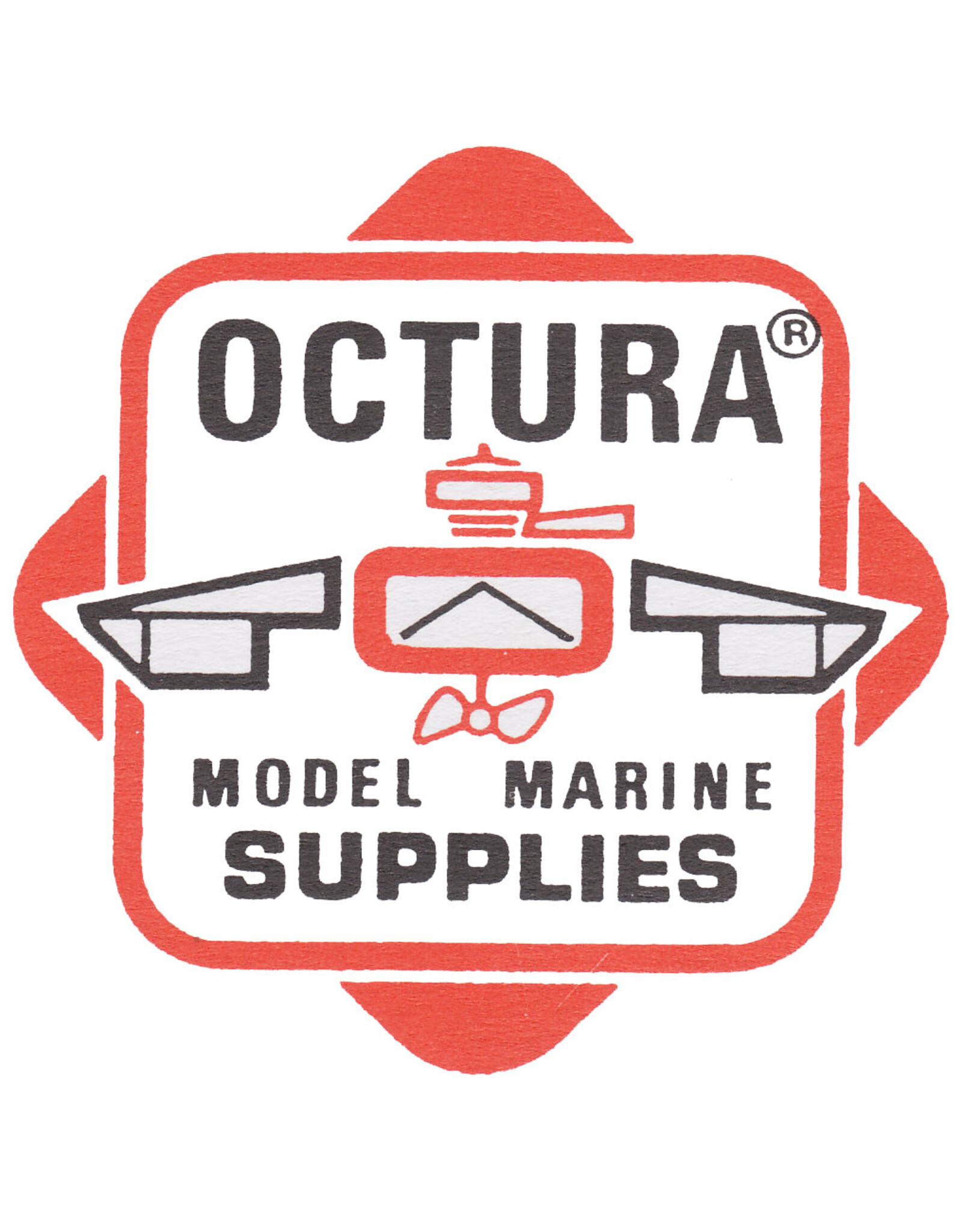 Octura Propeller M445 3/16" Shaft Left Hand