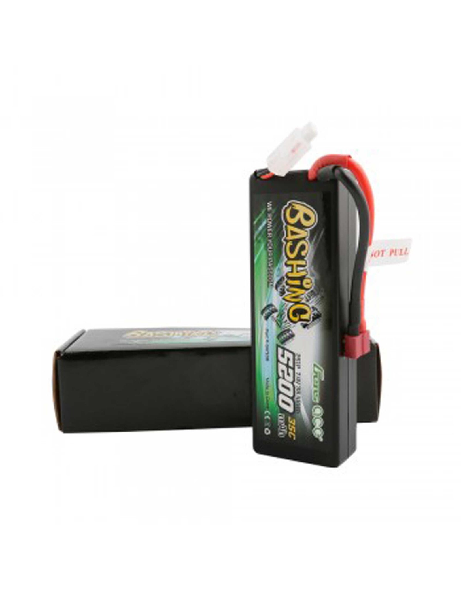 Gens Ace 5200mAh 7.4V 35C 2S1P Lipo Battery 24# w/ Deans