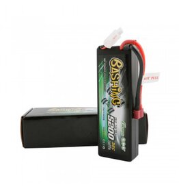 Gens Ace 5200mAh 7.4V 35C 2S1P Lipo Battery 24# w/ Deans