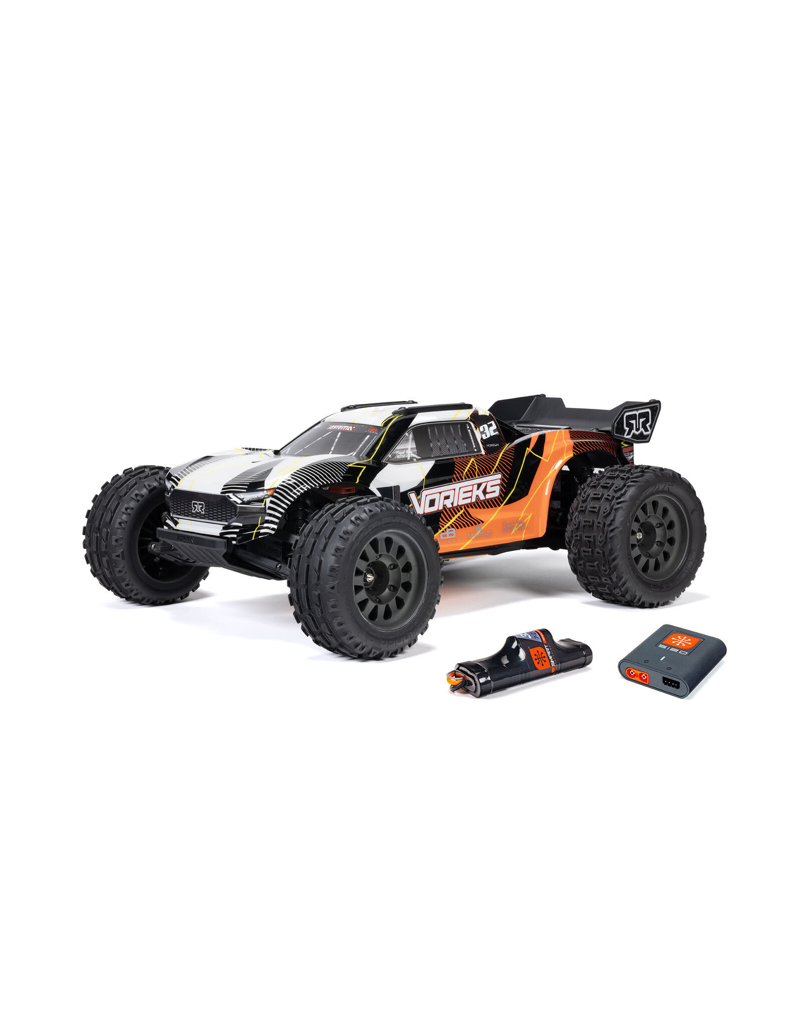 Arrma 1/10 VORTEKS 2wd Stadium Truck RTR W/ Battery/Charger, Orange