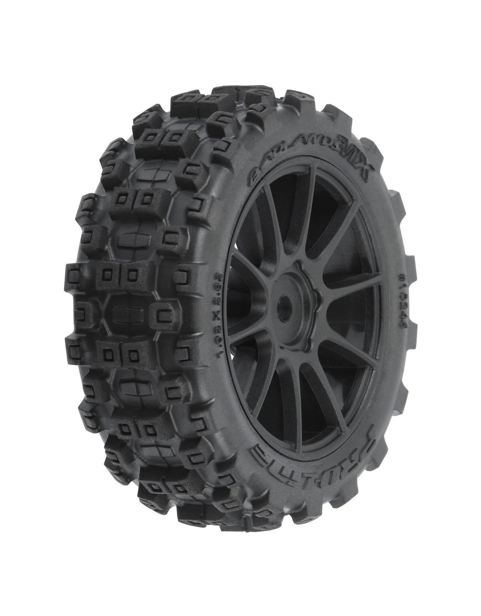 Pro-Line Badlands MX 1.9" All-Terrain Buggy Tires (4) Mtd 12mm Hex