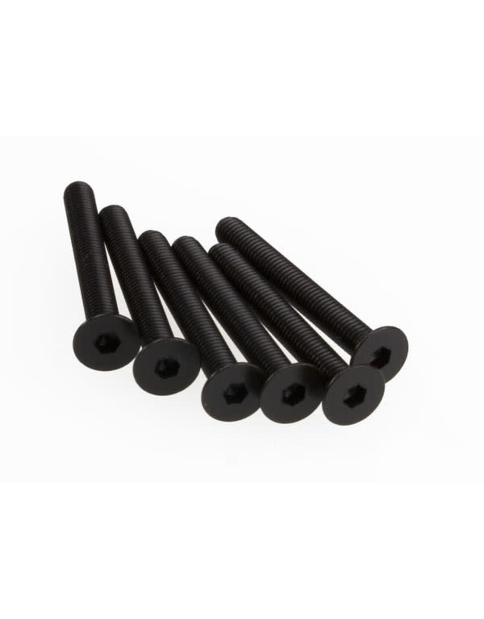 Traxxas Screws, 3x25mm Countersunk Machine (Hex Drive) (6)