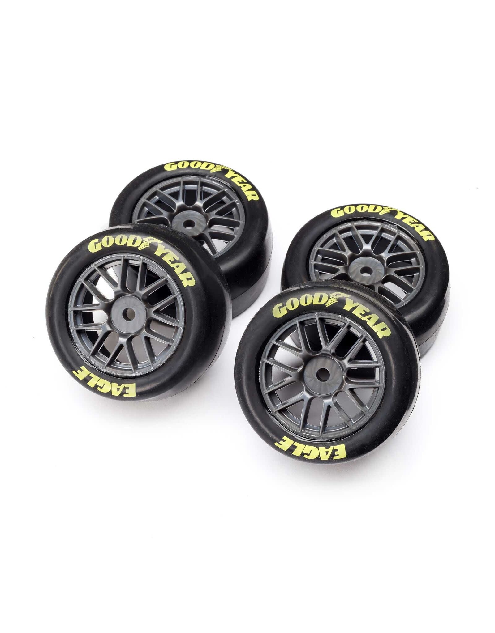 Losi Goodyear Eagle Mounted Tires, Medium (4): NG