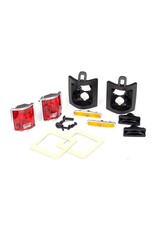 Traxxas Tail lights, left & right (assembled)/ tail light retain