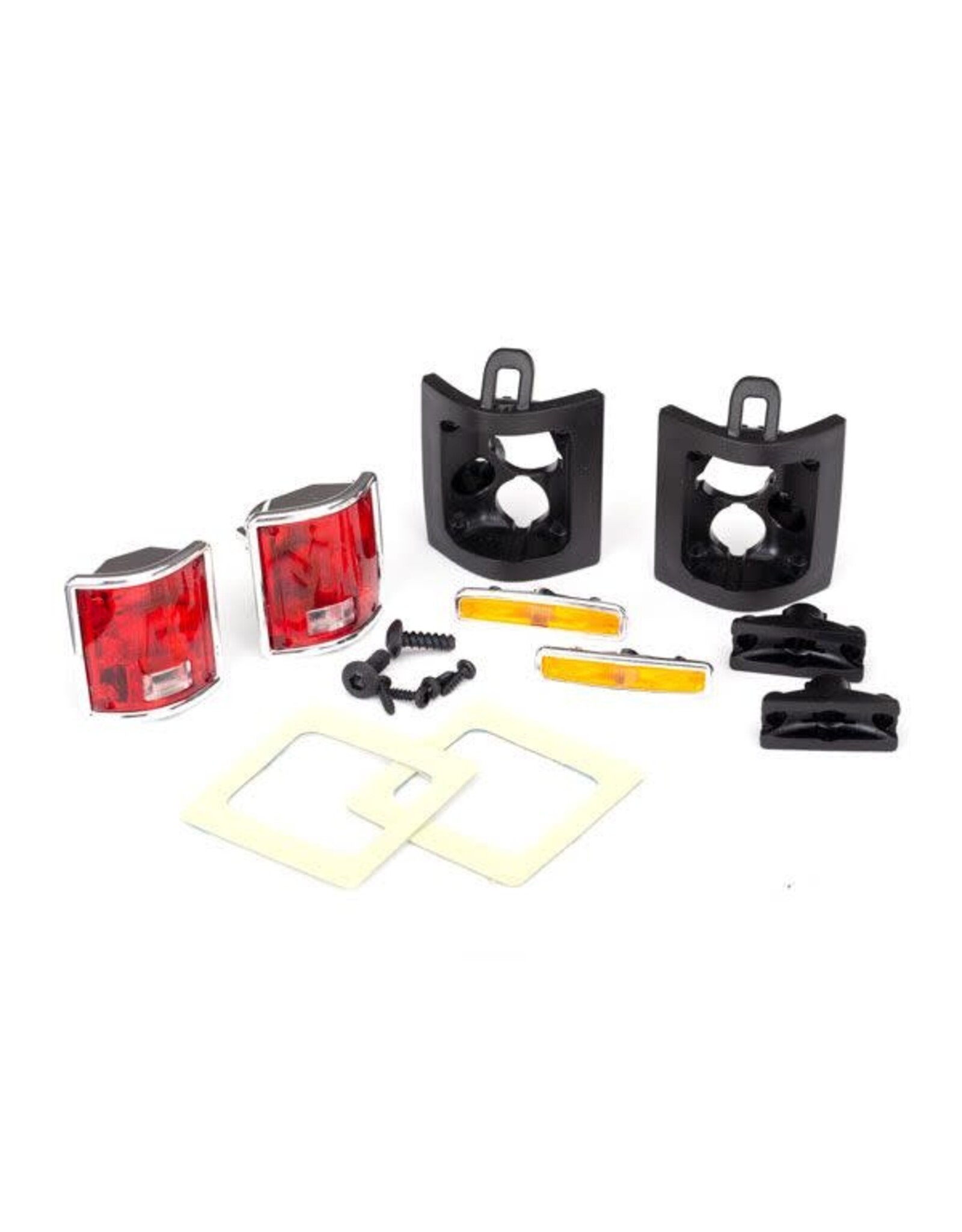 Traxxas Tail lights, left & right (assembled)/ tail light retain