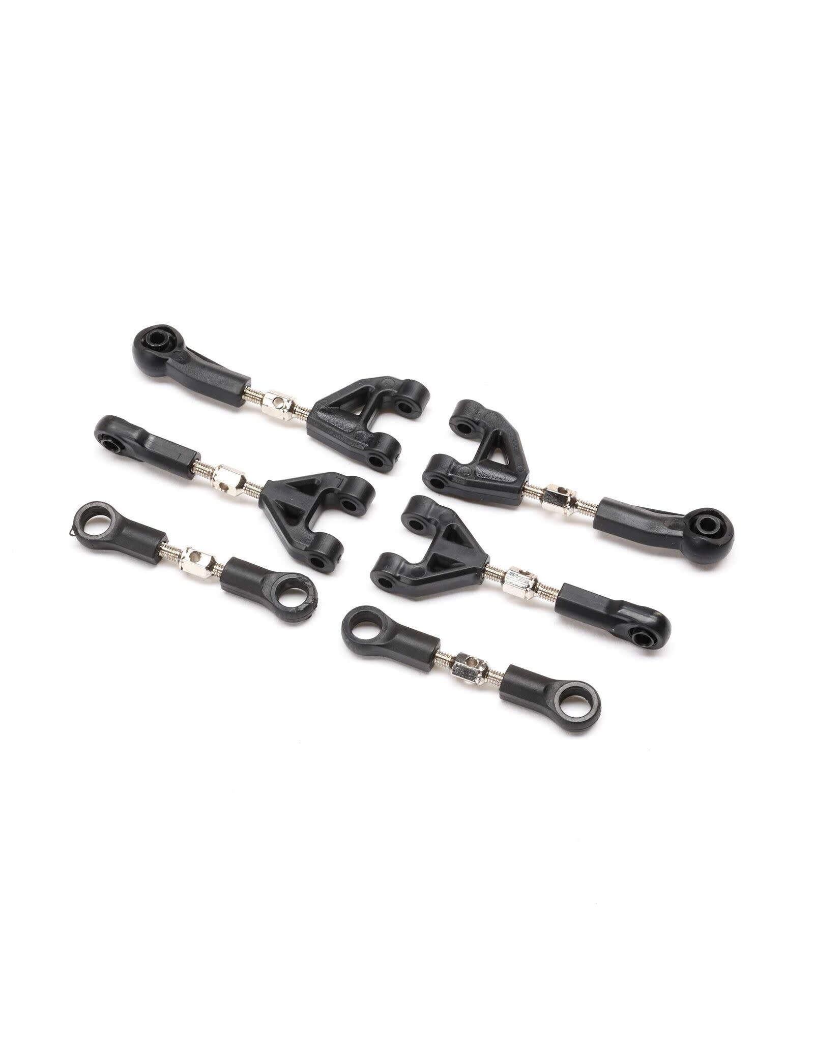 Losi Adjustable Camber & Steering Link Set: GROM