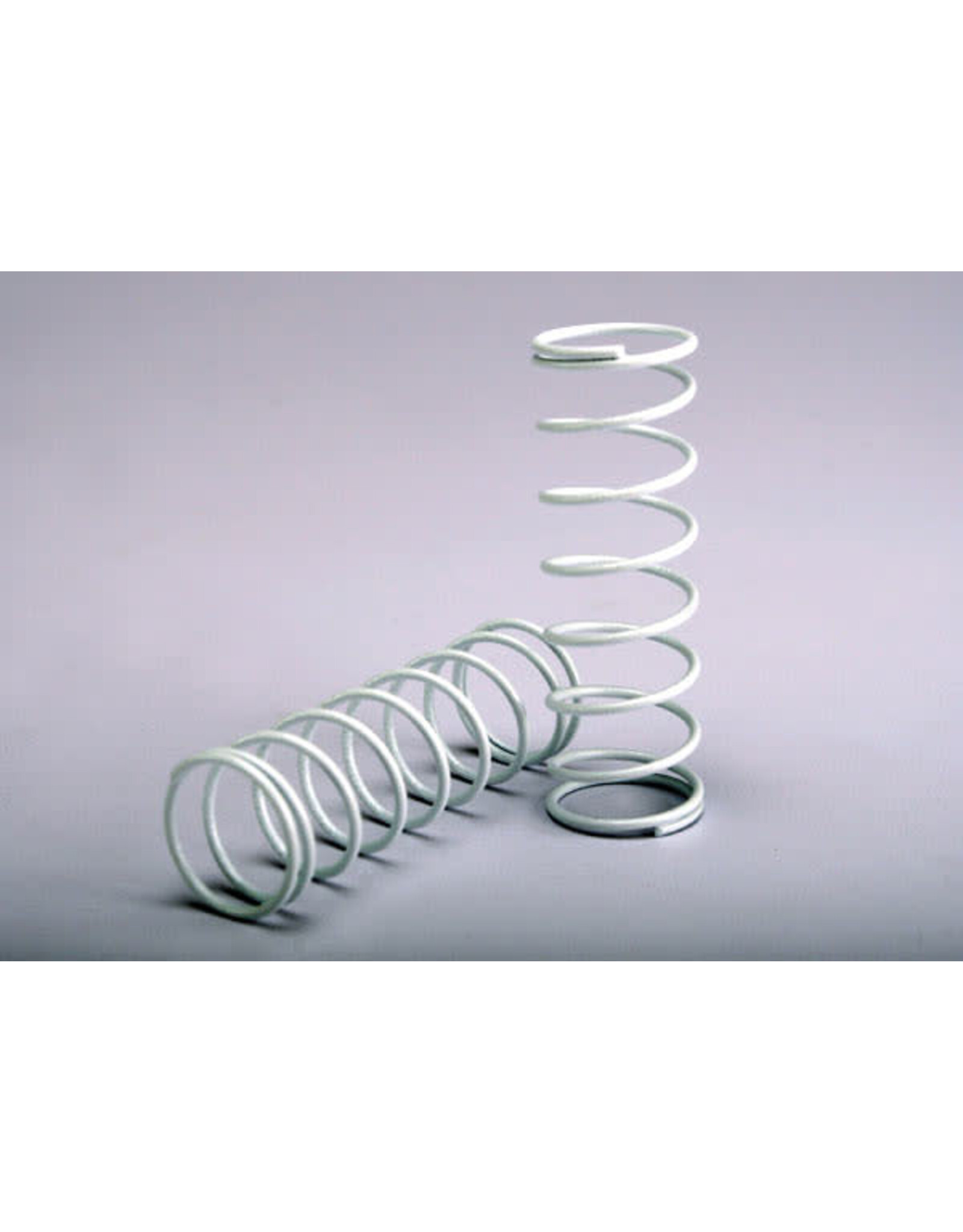Traxxas Front Shock Spring Set (White) (2)