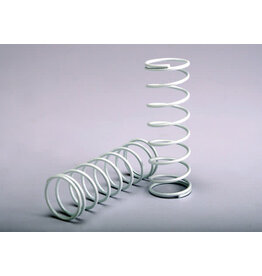 Traxxas Front Shock Spring Set (White) (2)