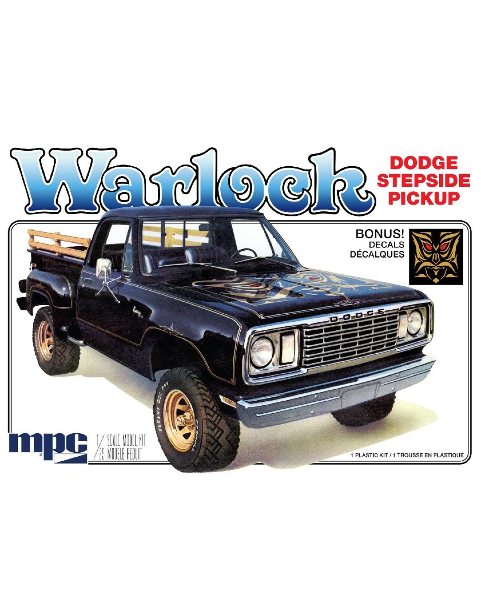 MPC 1/25 1977 Dodge Warlock Pickup 2T