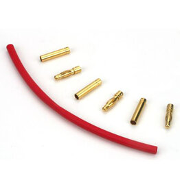 E-flite Gold Bullet Connector Set, 4mm (3)