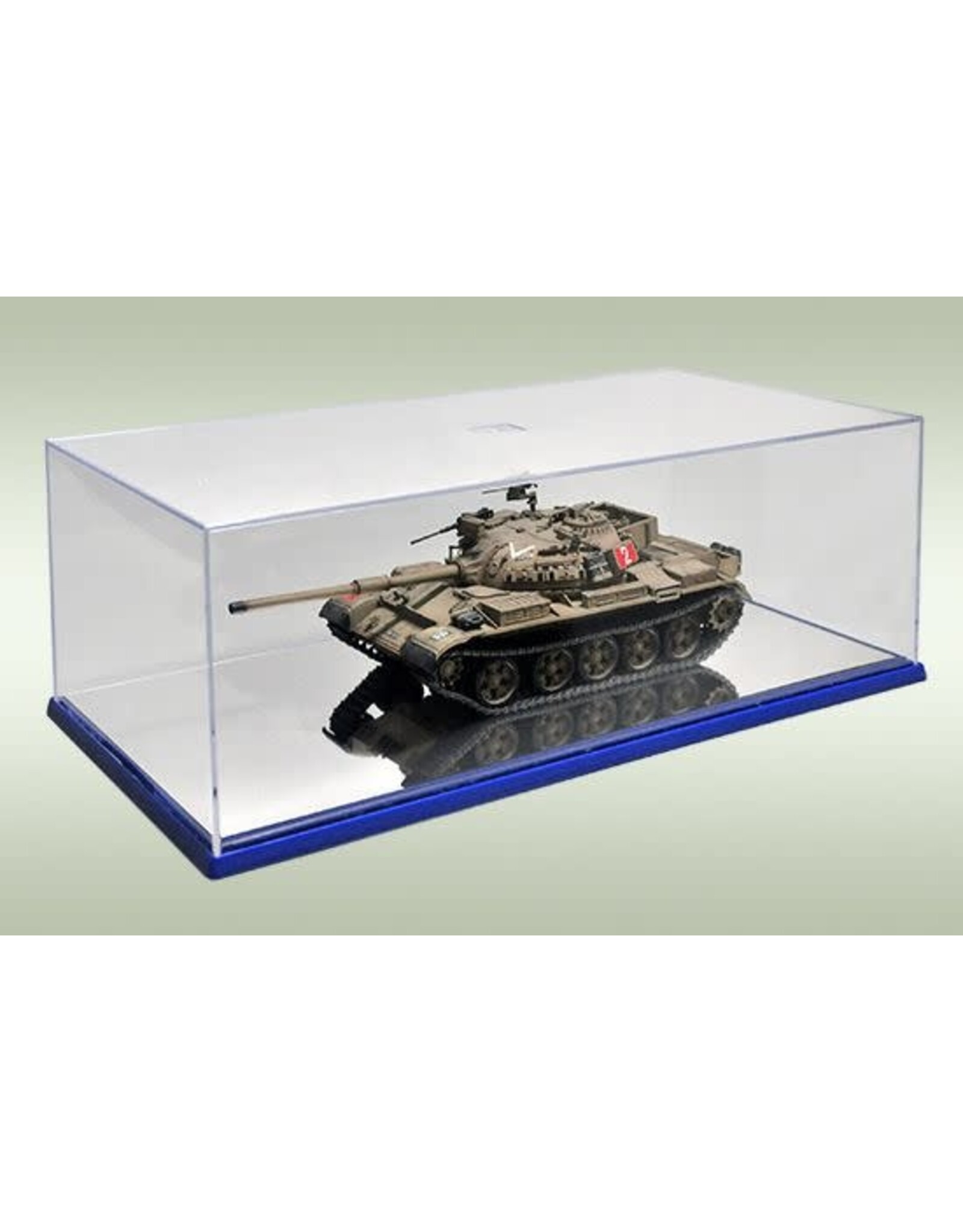 Master Tools 364x186x121mm Display Case w/Mirror Base