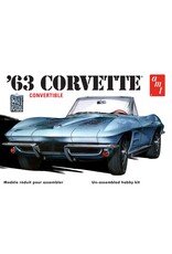 AMT 1/25 1963 Chevy Corvette Convertible Model Kit (Level 2)